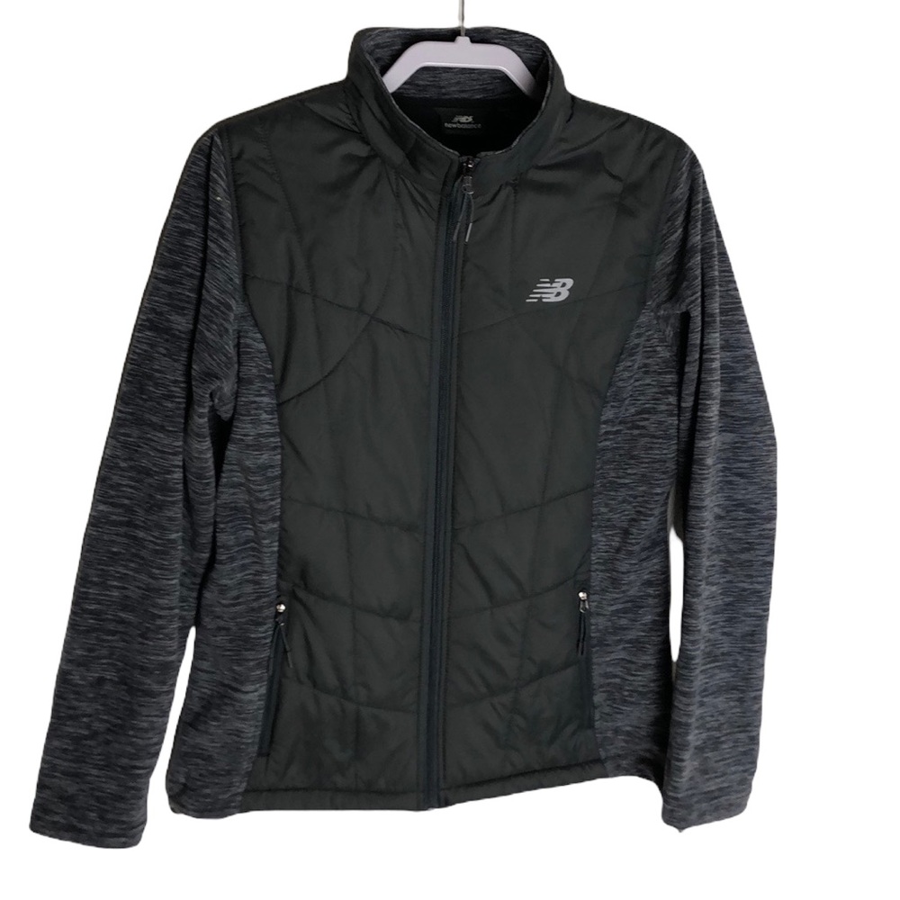 New Balance Zip Up Sweater With Zip Pockets Size L